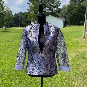 R&M Richards Women’s Purple Dress Jacket